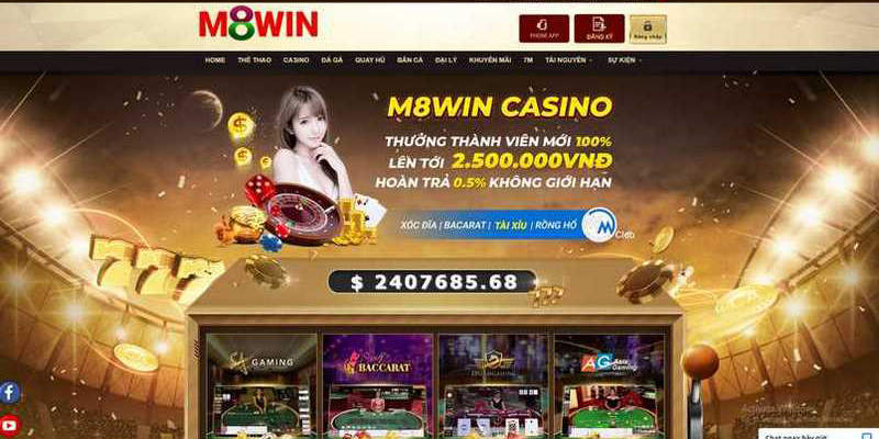 Hướng dẫn đăng nhập M8win